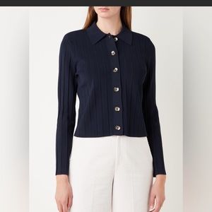 New with tags Ted Baker size 4 collared cardigan